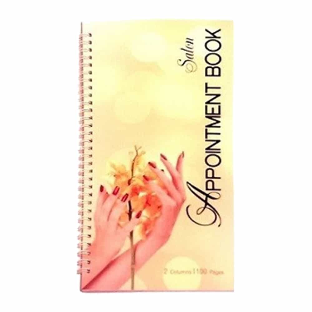 Lemon Chiffon Cre8tion Appointment Book 2 Column 10022