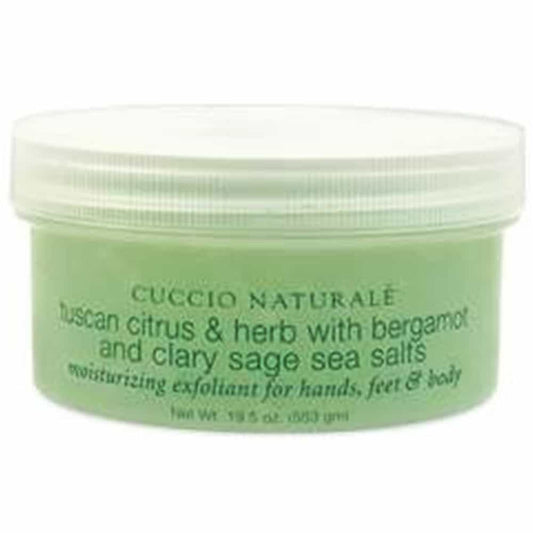 White Smoke Cuccio Sea Salts Exfoliant Tuscan Citrus & Herb 19.5oz 3085