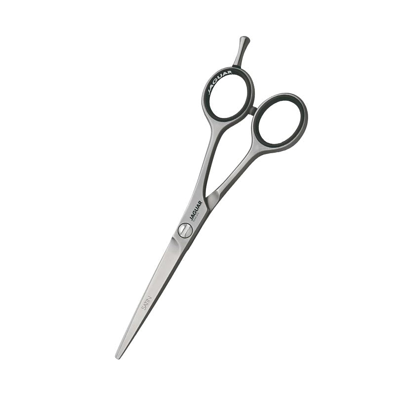 White Smoke Jaguar  White Line Satin Shears  7in