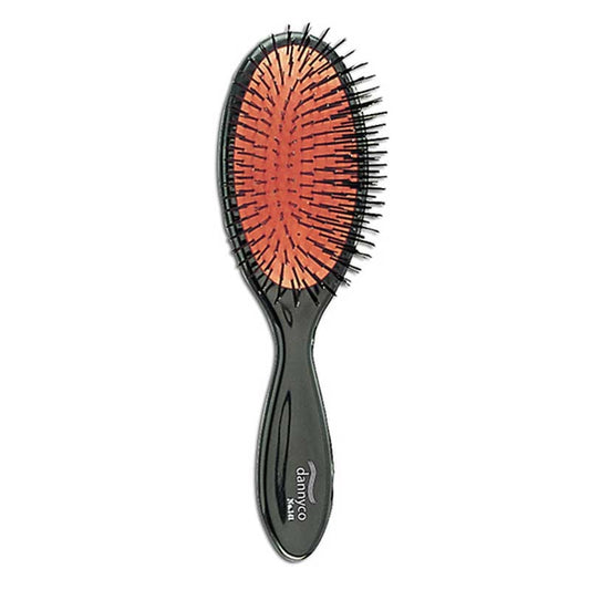 White Smoke Dannyco  Cushion Brush with Nylon Bristles  Large