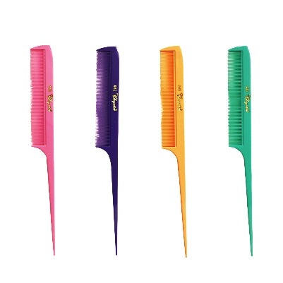 White Smoke Krest  Cleopatra Tail Combs  Mix Colors