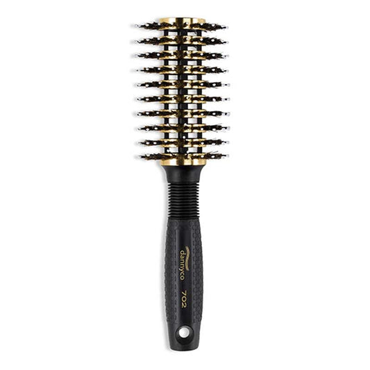 White Smoke Dannyco  Porcupine Vented Circular Brush  Large