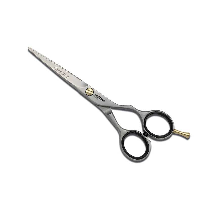 White Smoke Jaguar  Relax Slice Scissors  6in