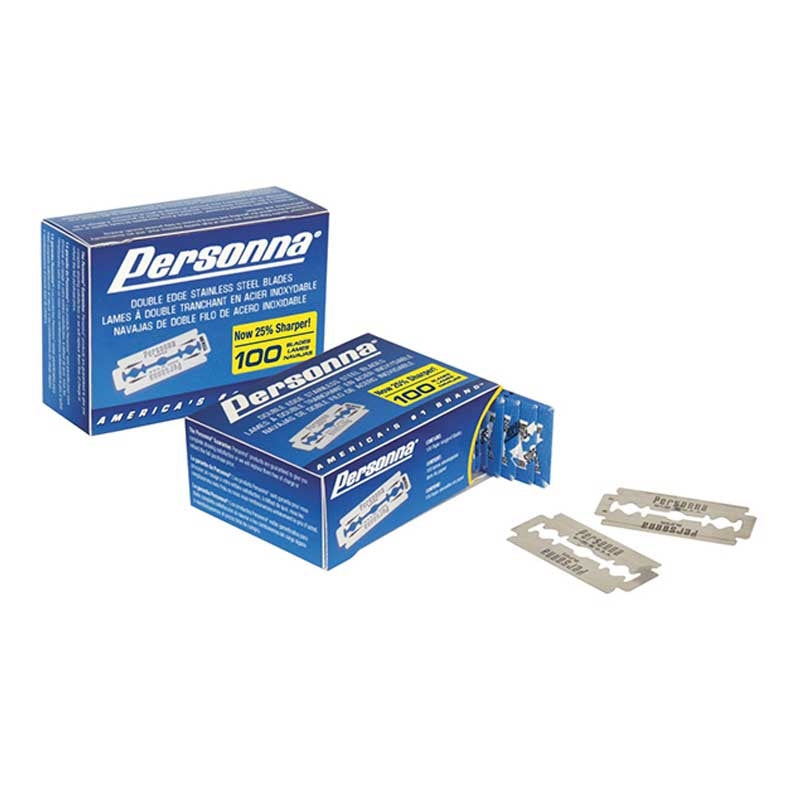 White Smoke Dannyco  Personna Double Edge Blades  100/box