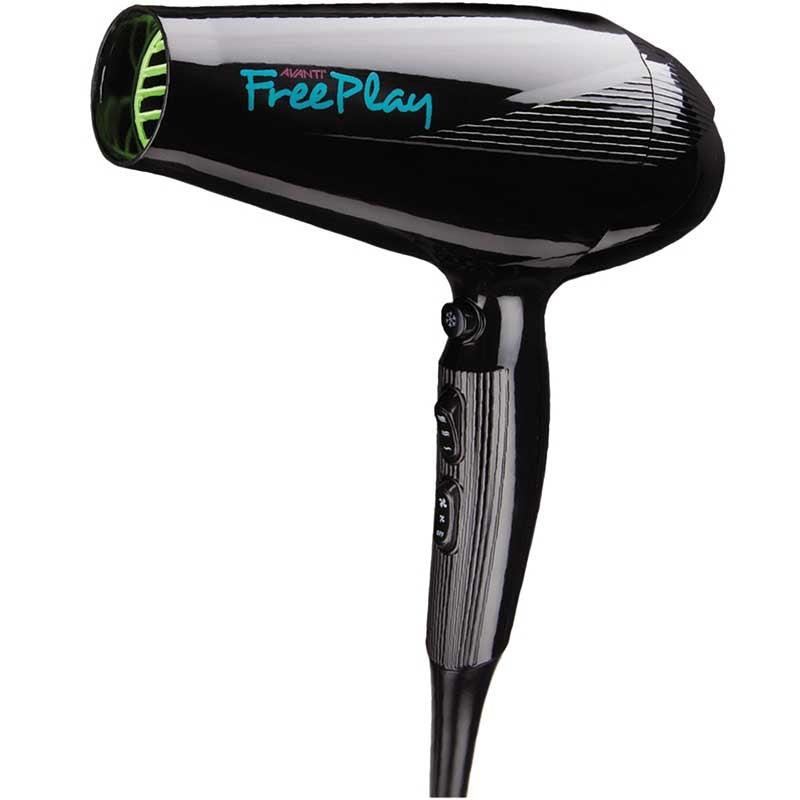 White Smoke Avanti  Free Play Ceramic Hairdryer with Diffuser