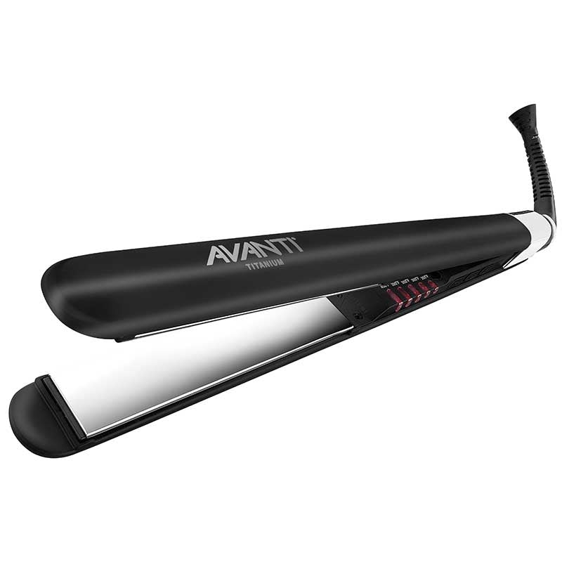 White Smoke Avanti  Titanium Flat Iron  1in