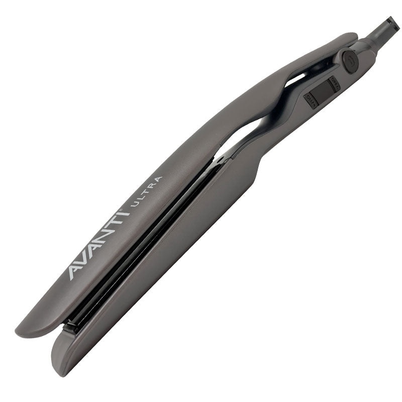White Smoke Avanti  Ergonomic Flat Iron  1in