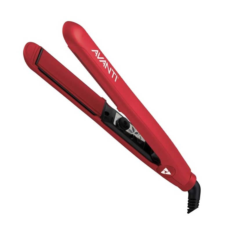Avanti  Flat Iron Titanium Ceramic  Red Mini