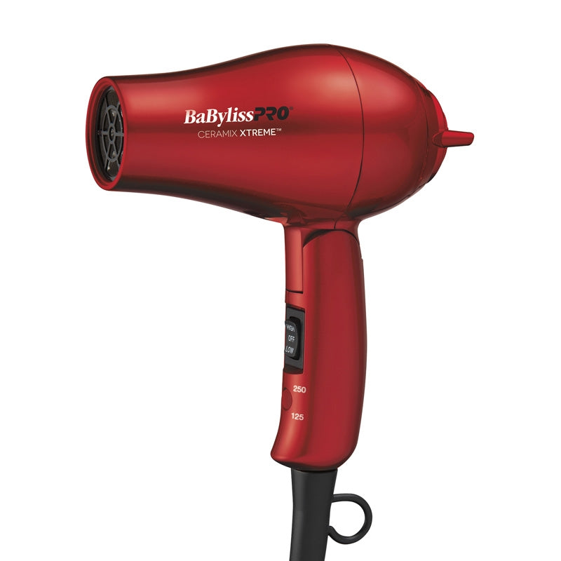 White Smoke BaBylissPRO  Ceramix Xtreme Travel Hairdryer