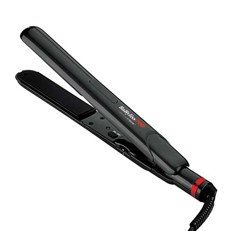 White Smoke BaBylissPRO  Black Econo Ceramic Flat Iron  1in