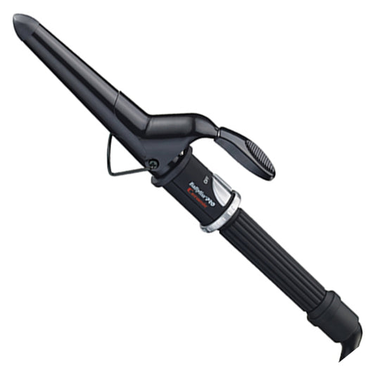 White Smoke BaBylissPRO  Pointy Tip Ceramic Curling Iron  1
