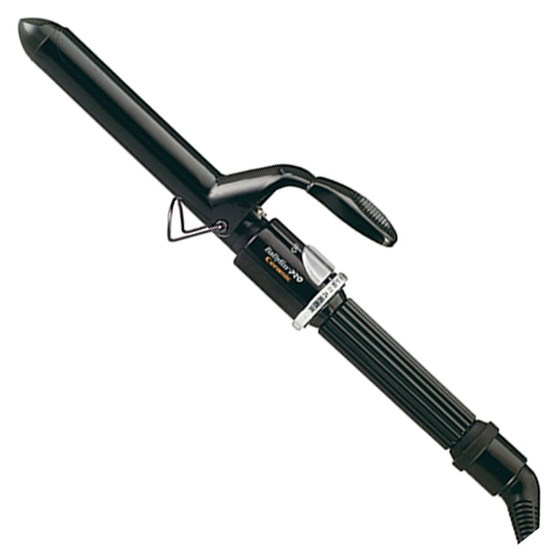 White Smoke BaBylissPRO  Ceramic Spring Curling Iron  3/4