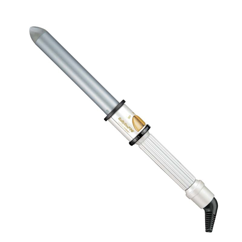 White Smoke BaBylissPRO  Royale Ceramix Xtreme Curling Wand  1in