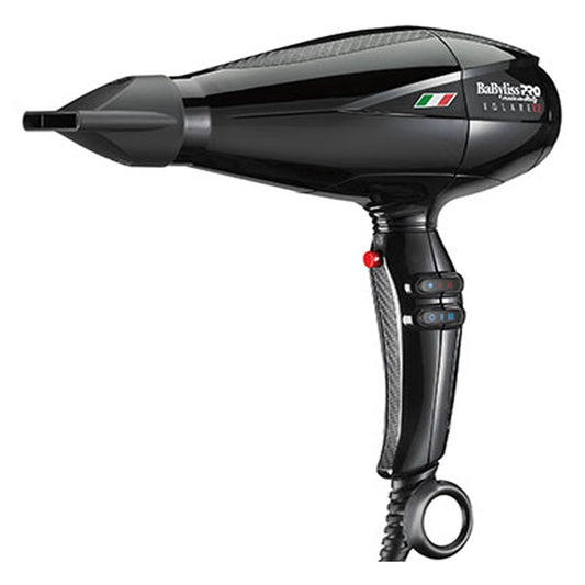White Smoke BaBylissPRO  Volare Ferrari Black Hairdryer