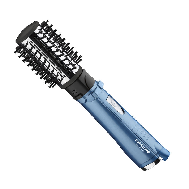 White Smoke BaBylissPRO  Nano Titanium Rotating Hot Air Brush  50mm