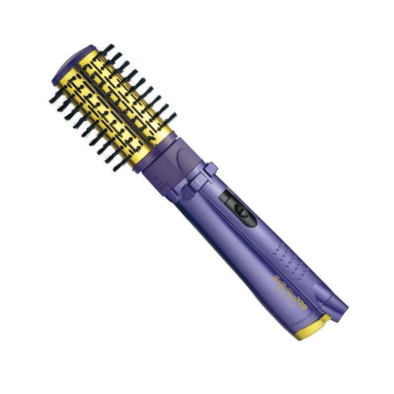 White Smoke BaBylissPRO  Wild Orchid Rotating Hot Air Brush  2in