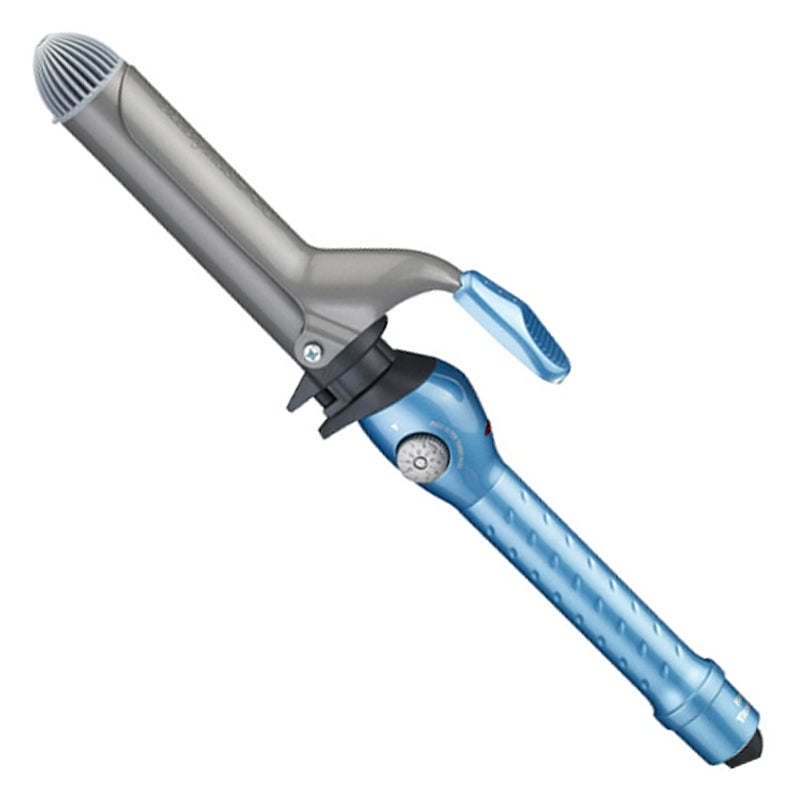 White Smoke BaBylissPRO  Clip/Clipless Curling Iron  1.25in