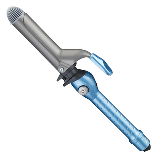 White Smoke BaBylissPRO  Clip/Clipless Curling Iron  1.25in