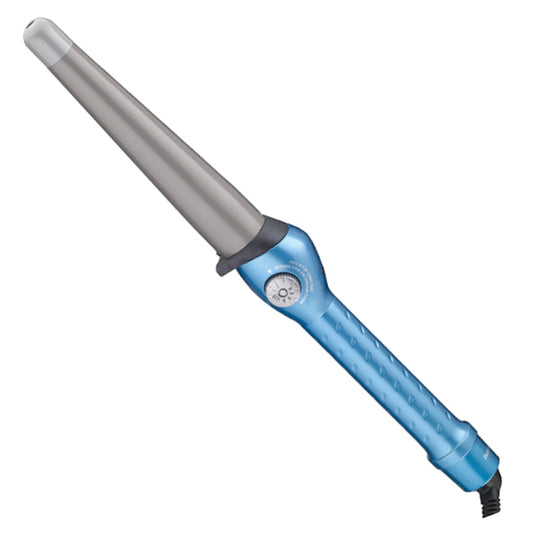 White Smoke BaBylissPRO  ClampFree Pointy Curl Iron  1.25in