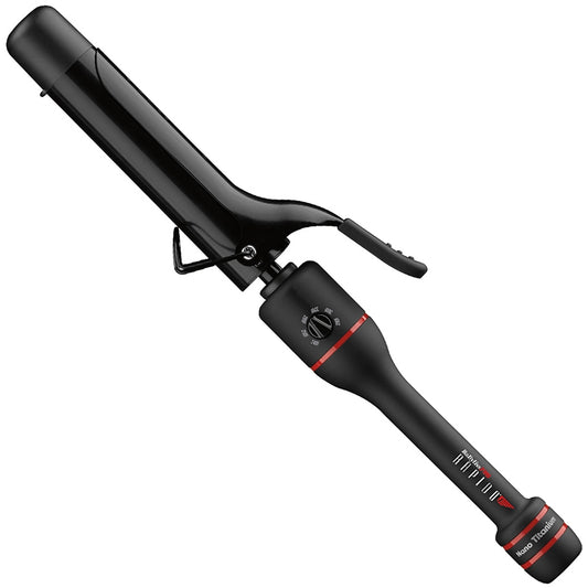 White Smoke BaBylissPRO  Zip Curl Curling Iron  11/4in