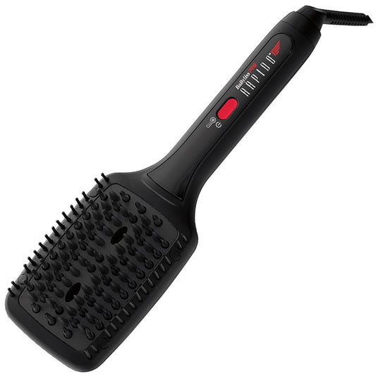 White Smoke BaBylissPRO  Hyper Stik Ionic Thermal Brush Plus