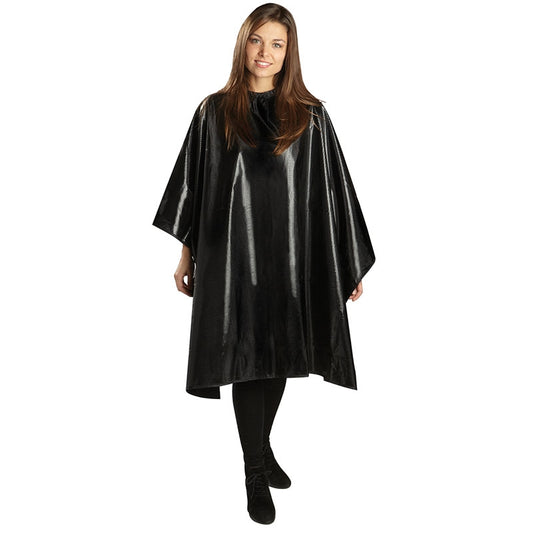 White Smoke BaBylissPRO  All Purpose Cape  Velcro  Black
