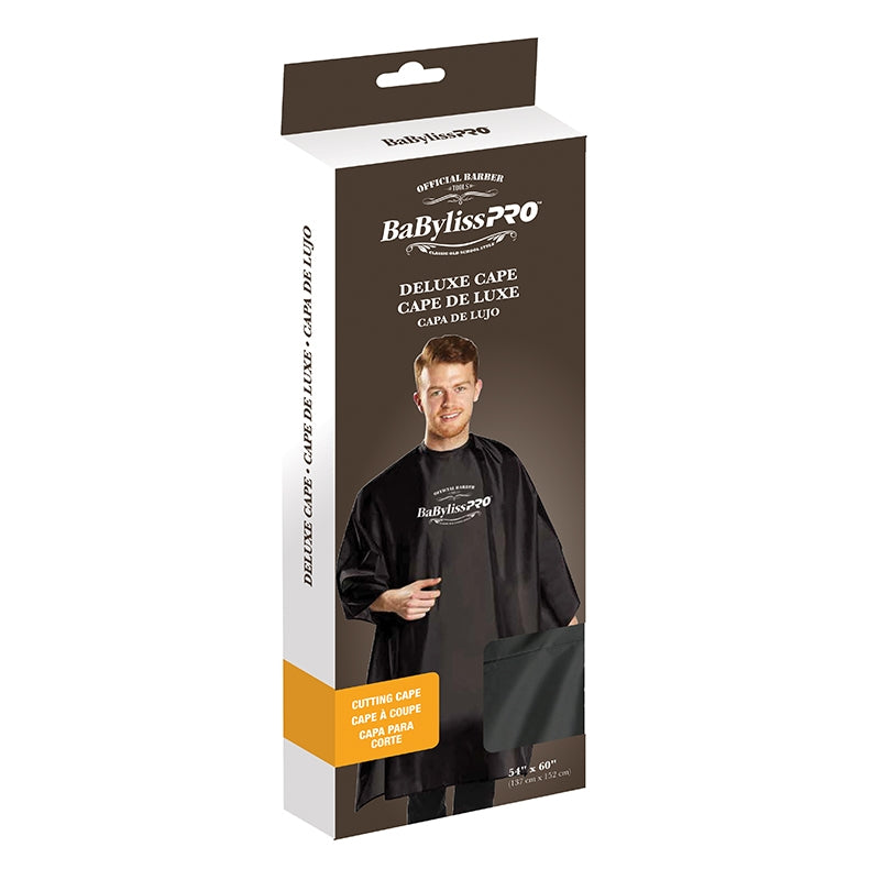 White Smoke BaBylissPRO  Water Resistant Nylon Cutting Cape