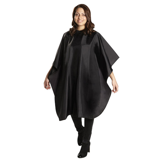 White Smoke BaBylissPRO  Cutting Cape Velcro Neck