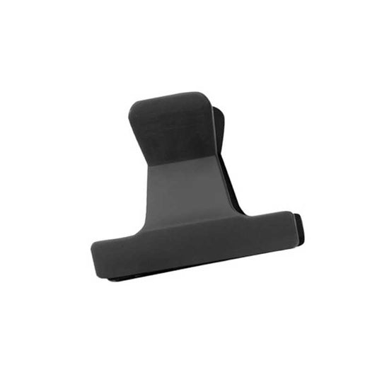 White Smoke BaBylissPRO  Plastic Jaw Clips  Black  12/bag
