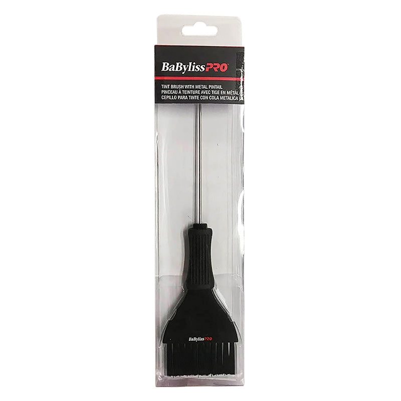Light Gray BaBylissPRO  Metal Pintail Tint Brush  Large