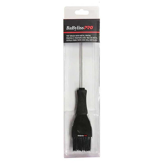 Light Gray BaBylissPRO  Metal Pintail Tint Brush  Small