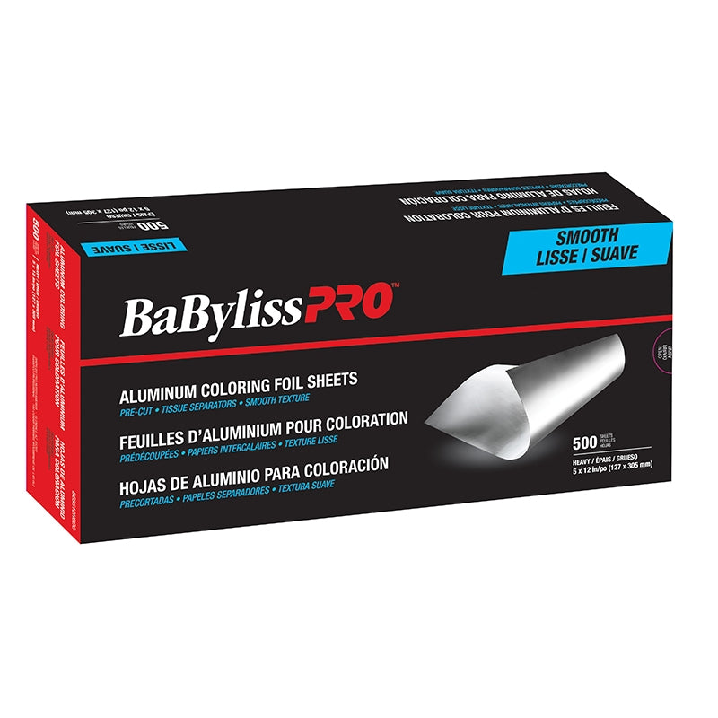 White Smoke BaBylissPRO  Smooth Foil PreCut  5x12  Light