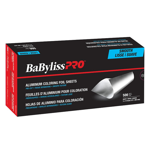White Smoke BaBylissPRO  Smooth Foil PreCut  5x12  Light