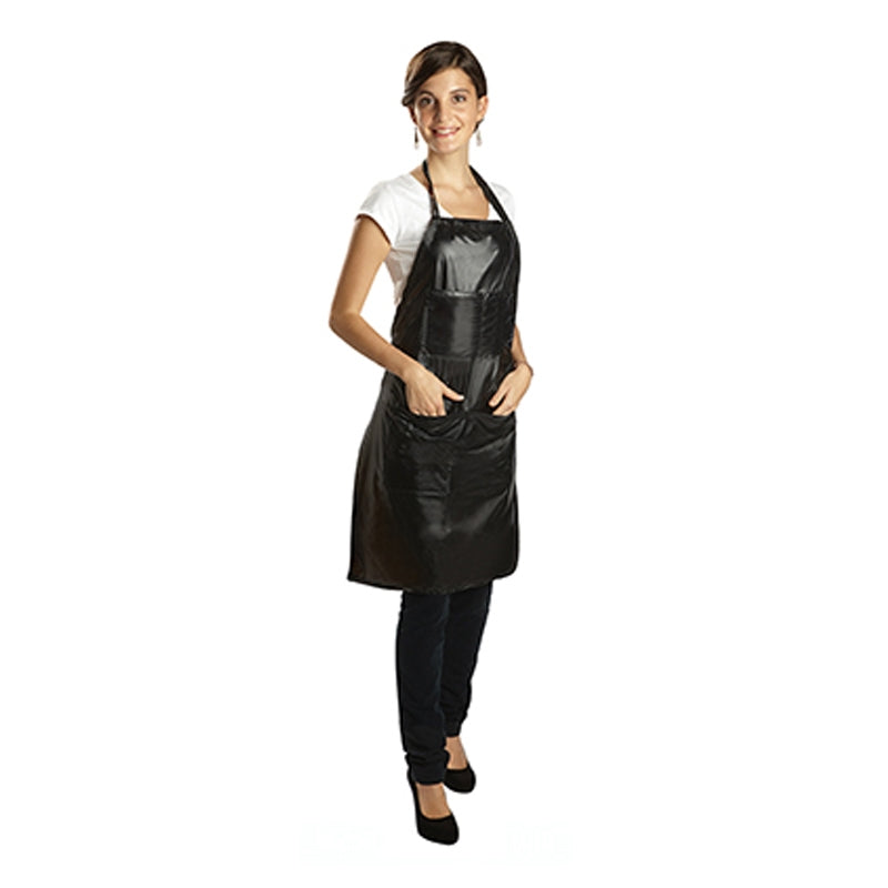 White Smoke BaBylissPRO  Soft Vinyl AllPurpose Apron