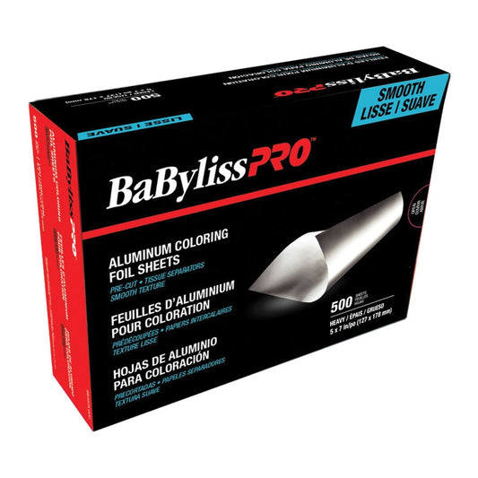 Black BaBylissPRO  Smooth Foil PreCut   5x7  Heavy