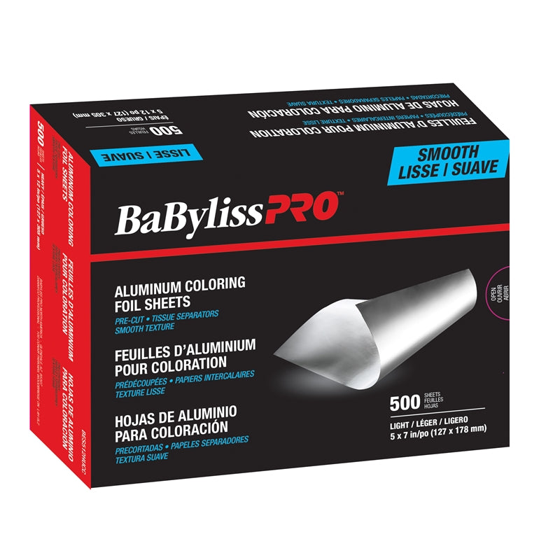 Dark Slate Gray BaBylissPRO  Smooth Foil PreCut   5x7  Light