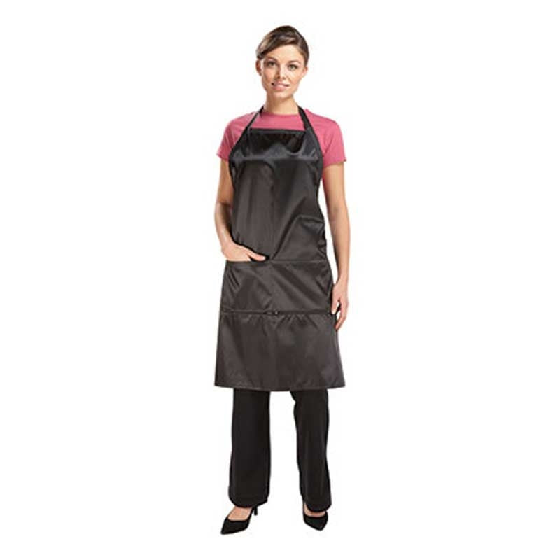 White Smoke BaBylissPRO  ZipperPocket Apron