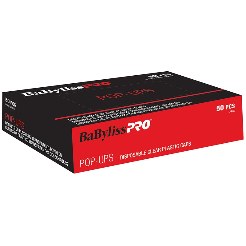 White Smoke BaBylissPRO  PopUps Disposable Caps  50/box