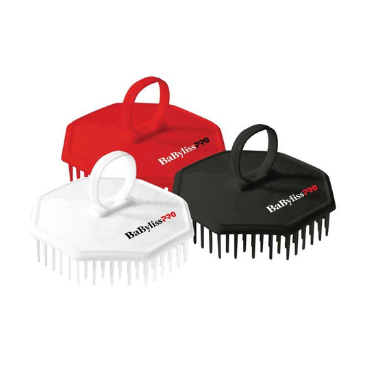 White Smoke BaBylissPRO  Shampoo & Massage Brushes  Singles