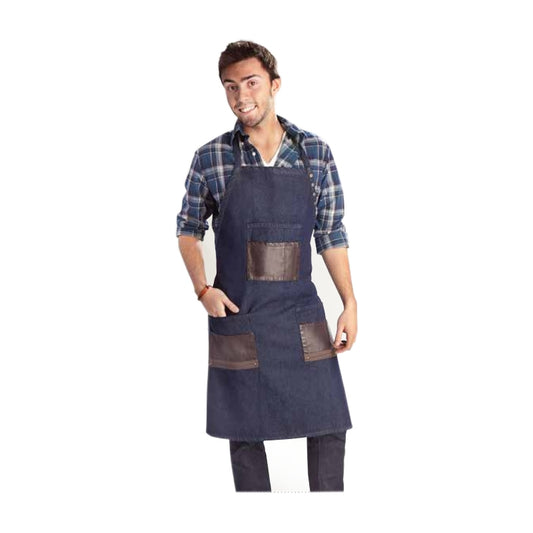 White Smoke BaBylissPRO  Denim Apron