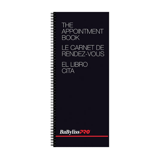 Black BaBylissPRO  Appointment Book  2 Columns