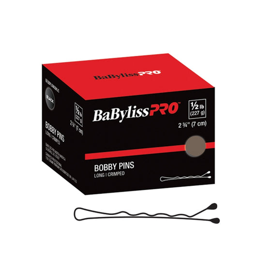 Black BaBylissPRO  (34978) 2 3/4 Long Bobby Pin  Brown  1/2 lb