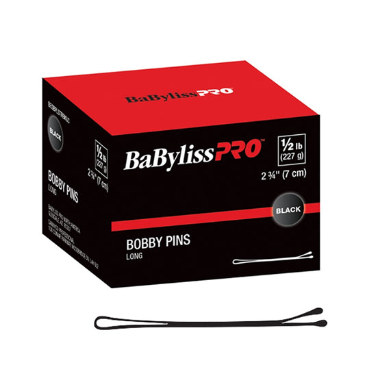 Black BaBylissPRO  (34981) 2 3/4 Long  Bobby Pin  Black  1/2lb