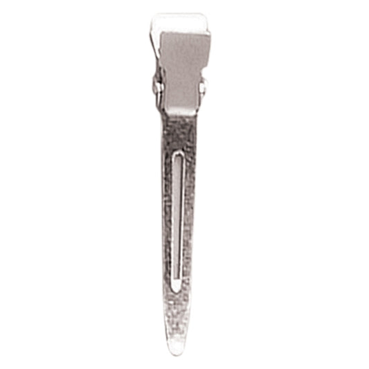 White Smoke BaBylissPRO  (34456) Metal Curl Clips  Single Prong  80/box