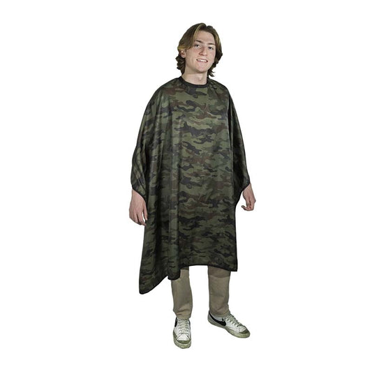 White Smoke BaBylissPRO  Deluxe Cutting Cape  54x60  Camo