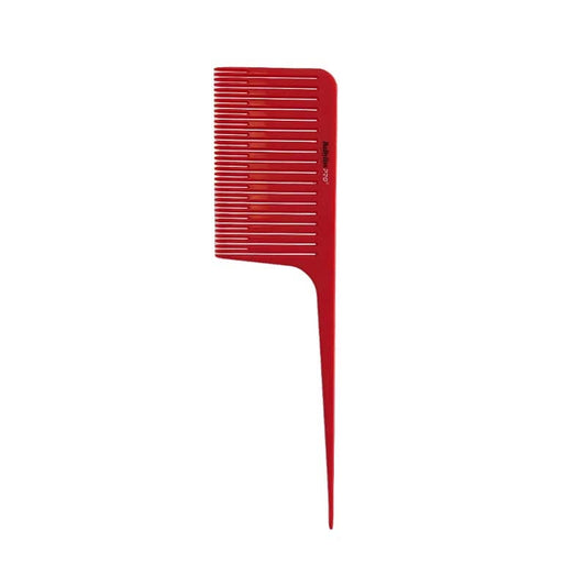 White Smoke BaBylissPRO  Color Comb with Steel Pintail Red