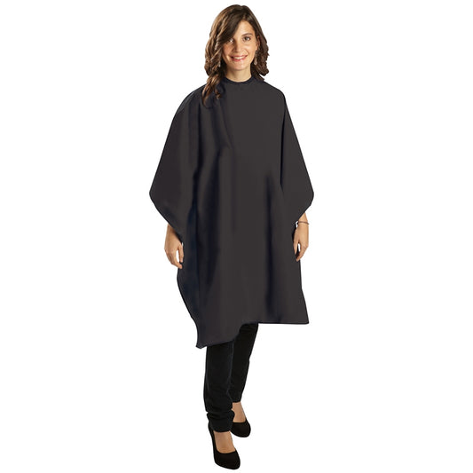 White Smoke BaBylissPRO  Extra Large All Purpose Cape  Black