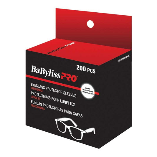 White Smoke BaBylissPRO  Eyeglass Disposable Sleeves  200/pcs