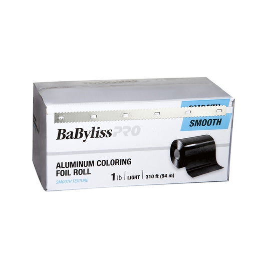 White Smoke BaBylissPRO  Smooth Black Foil Roll  1lb  Light