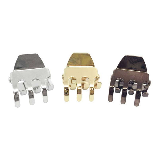 White Smoke BaBylissPRO  Small Jaw Clip Set  6pc